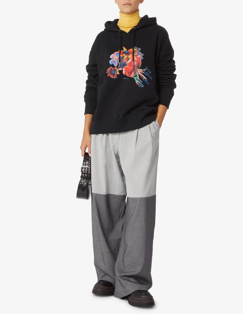 rinascente Paul Smith Winter Hawaiian cotton hoodie - Black