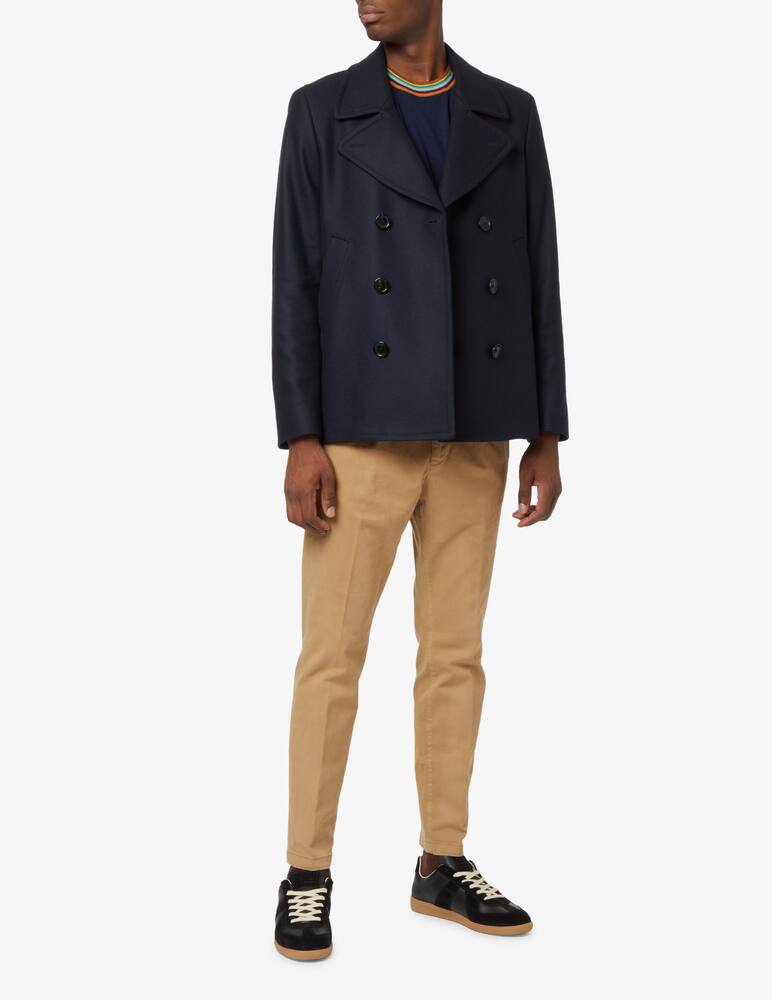 rinascente PS Paul Smith Pea coat - navy