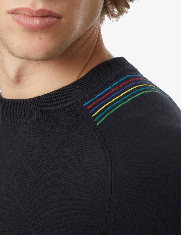 rinascente PS Paul Smith Maglia girocollo a blocchi di colore - Rosso