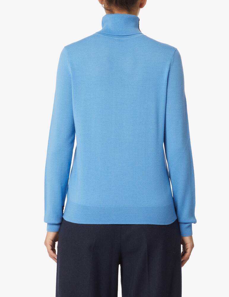 rinascente Paul Smith High neck wool sweater - Light blue