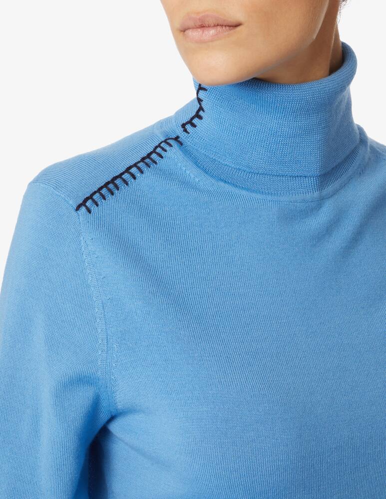 rinascente Paul Smith High neck wool sweater - Light blue