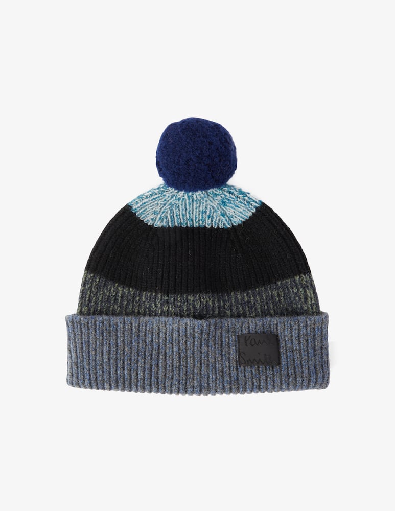 rinascente Paul Smith Beanie twisted block - Blue
