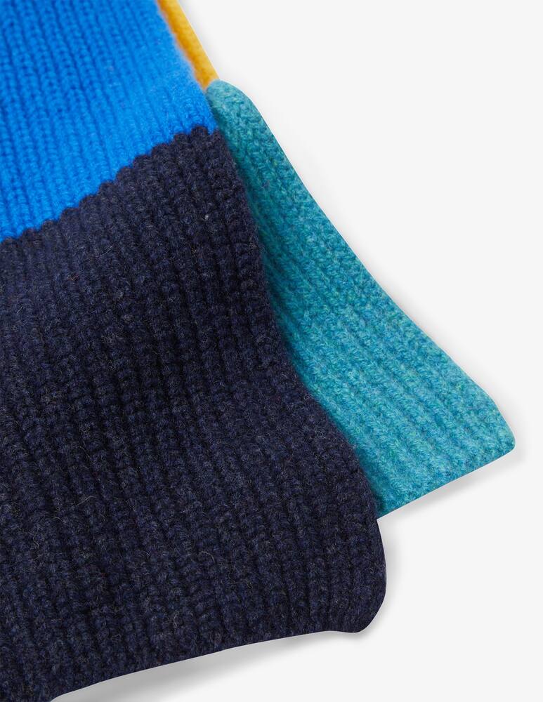 rinascente Paul Smith Striped wool scarf - Blue