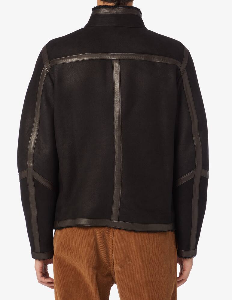 rinascente Belstaff Tundra leather jacket - Brown