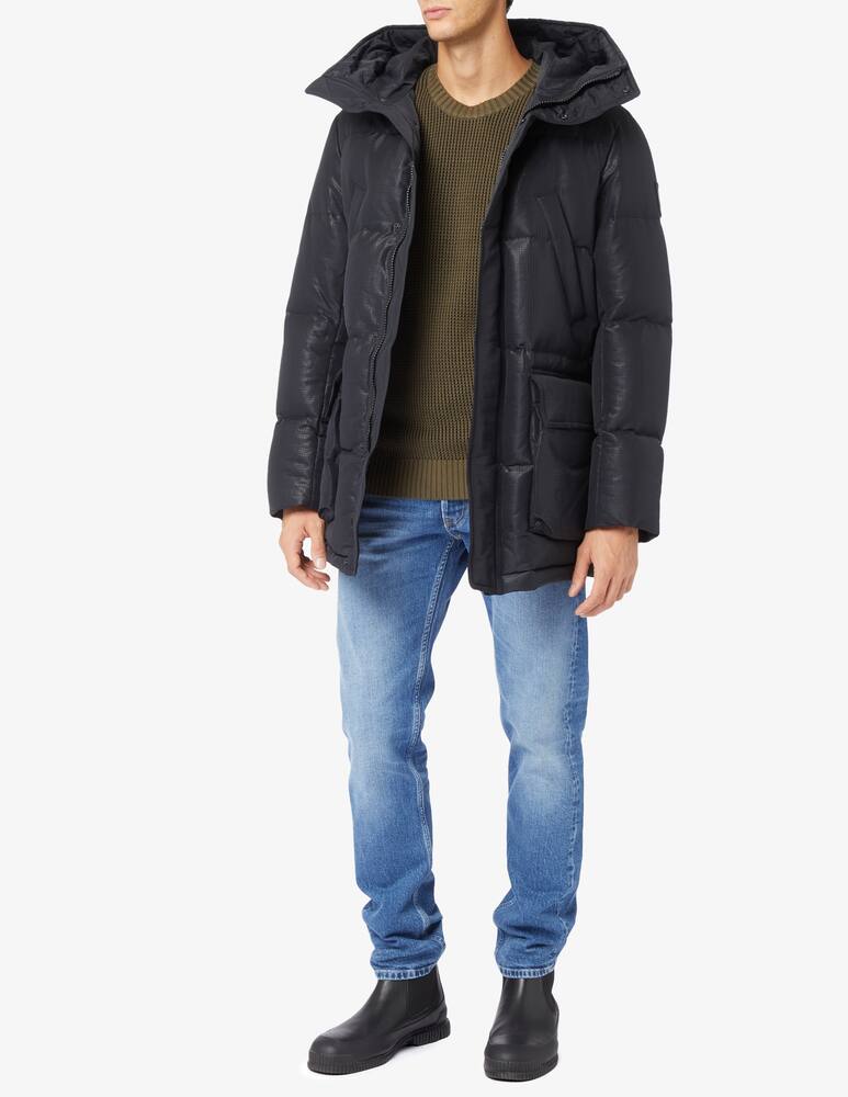 rinascente Belstaff Grid linton parka ripstop