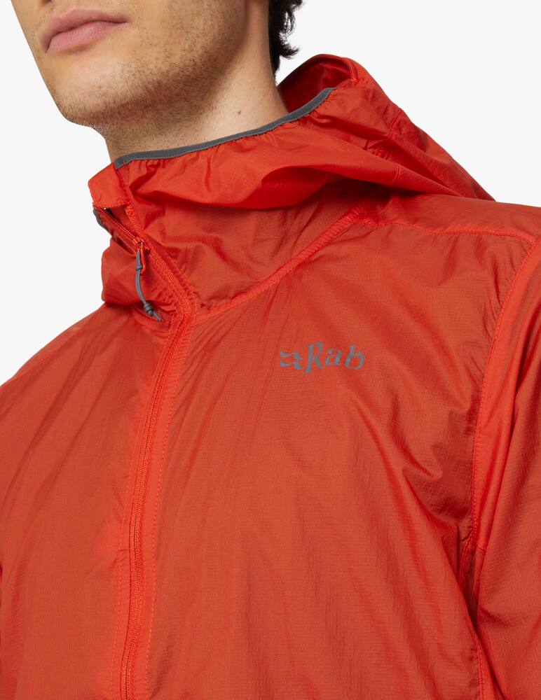rinascente Rab Vital hooded windshell jacket - orange