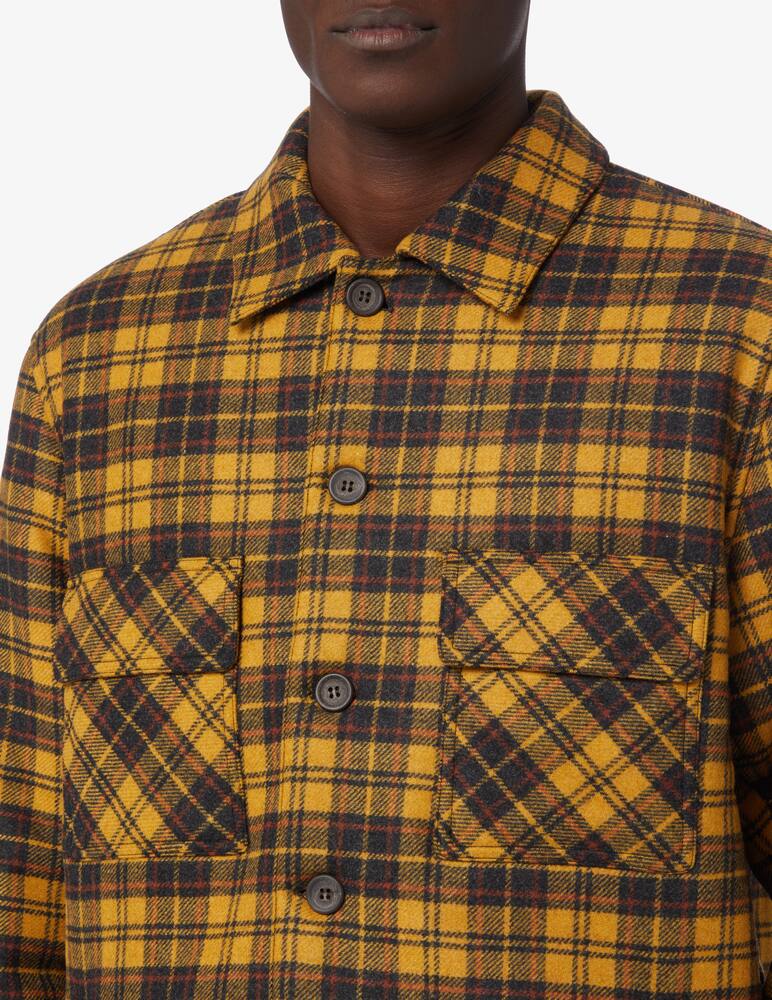rinascente PS Paul Smith Padded check overshirt - Multi