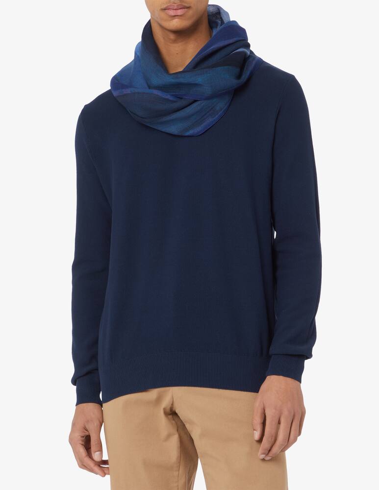 rinascente Paul Smith Hand paint scarf 