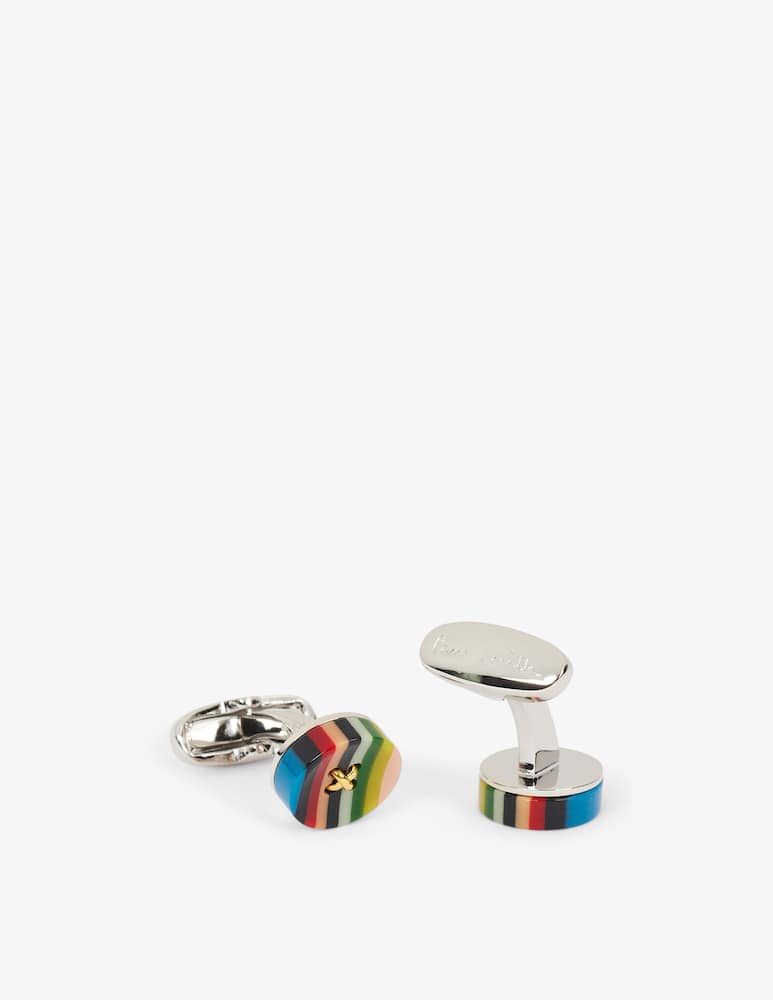 Paul Smith Striped cufflinks - picture 2 Paul Smith Striped cufflinks - picture 2