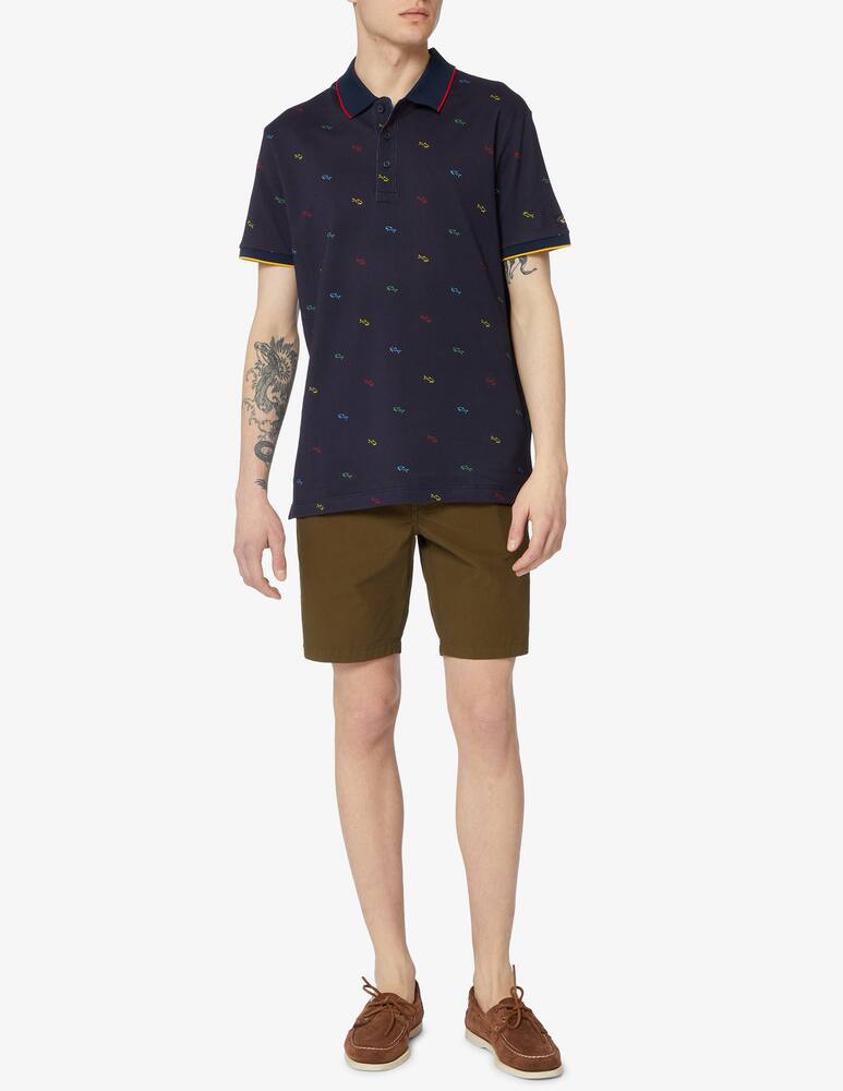 rinascente PS Paul Smith Pantaloncini in cotone biologico 