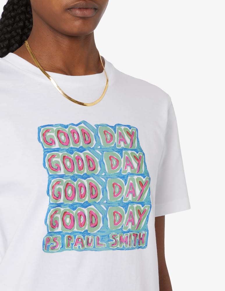 Paul Smith T-shirt in cotone - Bianco - immagine 4 Paul Smith T-shirt in cotone - Bianco - immagine 4