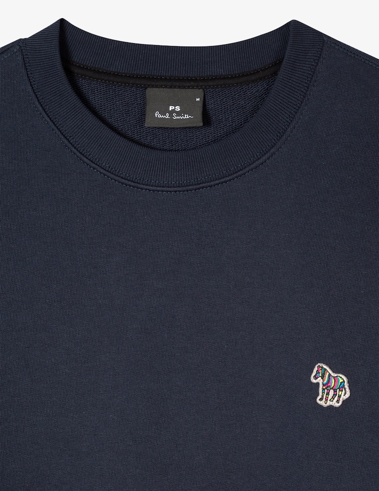 rinascente PS Paul Smith Zebra badge sweatshirt