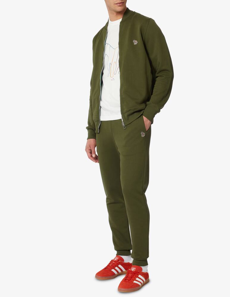 rinascente PS Paul Smith Regular fit zebra bomber sweatshirt