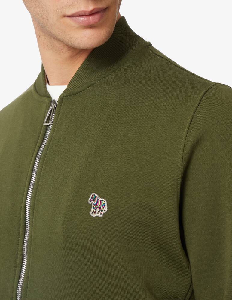 rinascente PS Paul Smith Regular fit zebra bomber sweatshirt