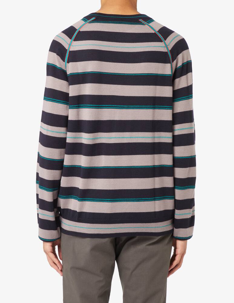 rinascente PS Paul Smith Felpa girocollo a righe righe