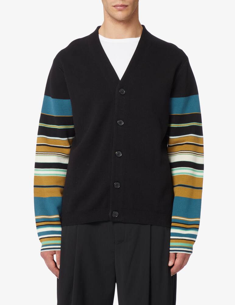 PS Paul Smith Button multi stripes cardigan - picture 1 PS Paul Smith Button multi stripes cardigan - picture 1