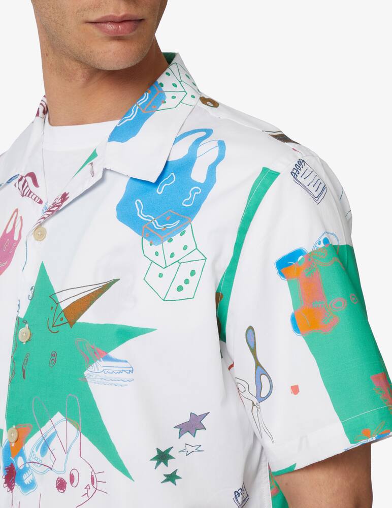 rinascente PS Paul Smith Casual fit print shirt