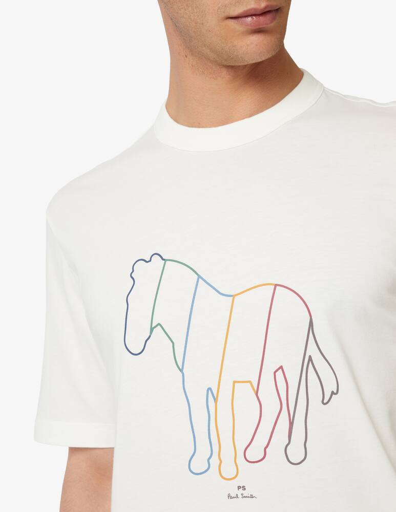rinascente PS Paul Smith Line zebra t-shirt