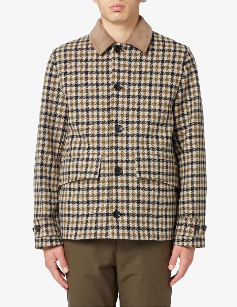 rinascente PS Paul Smith Pied de poule work jacket