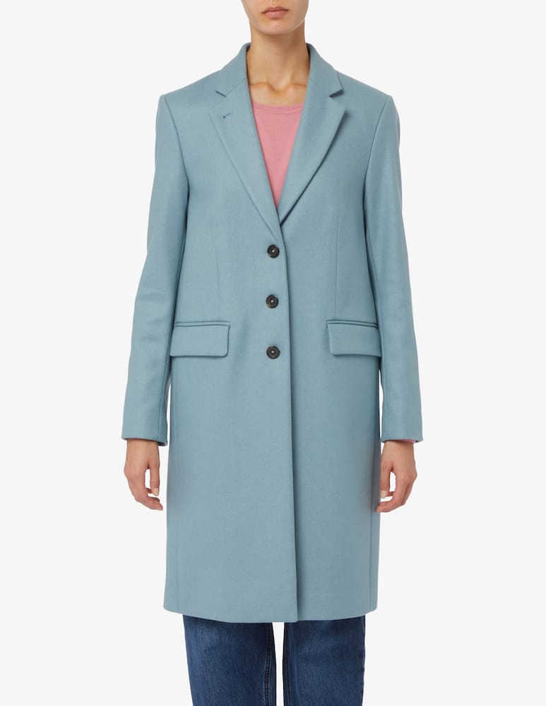 Paul Smith Cappotto monopetto in misto cashmere - immagine 1 Paul Smith Cappotto monopetto in misto cashmere - immagine 1