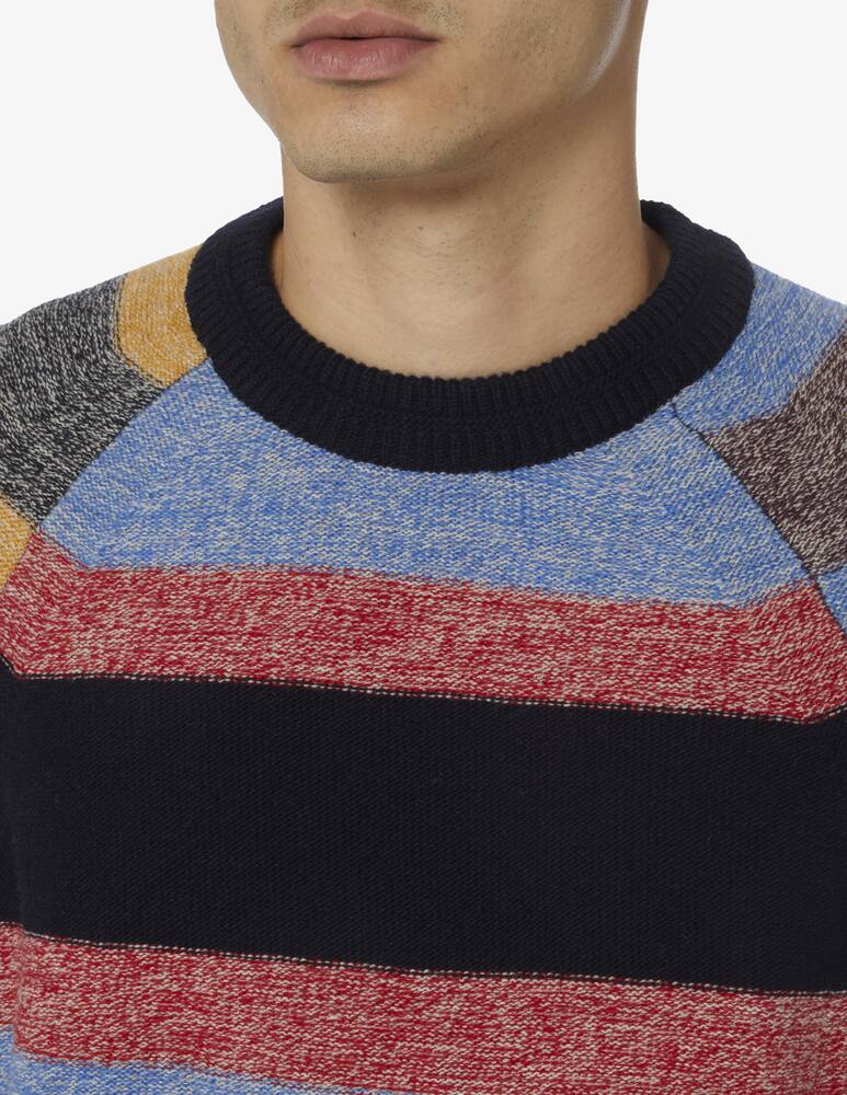 rinascente PS Paul Smith Stripe crewneck jumper