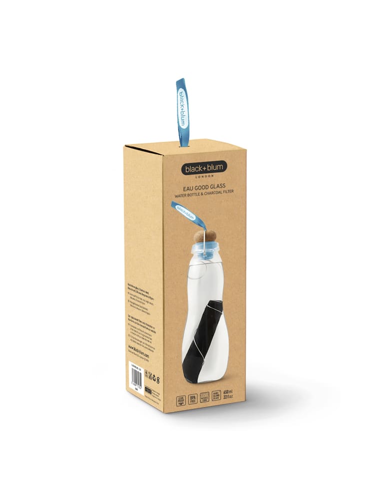 Black&Blum Bottiglia Eau Good con carbone 600ml - immagine 3 Black&Blum Bottiglia Eau Good con carbone 600ml - immagine 3
