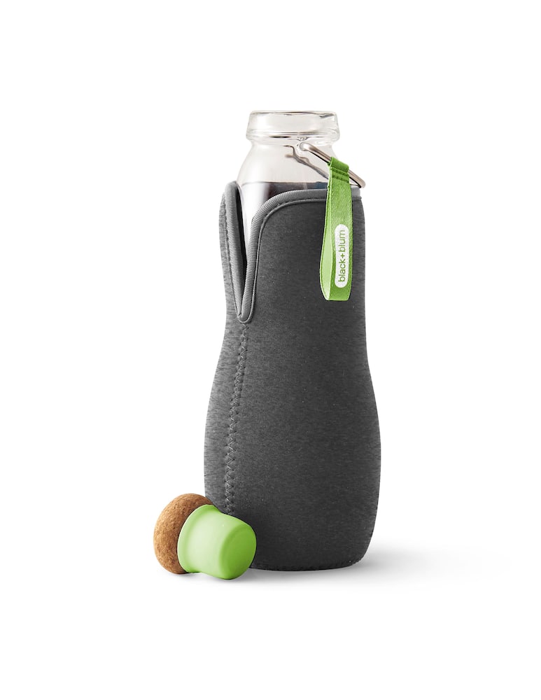 rinascente Black&Blum Eau Good Water Bottle with Charcoal 600ml