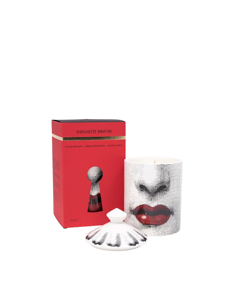 rinascente Fornasetti Candela Bacio 300g- Lina Cavalieri