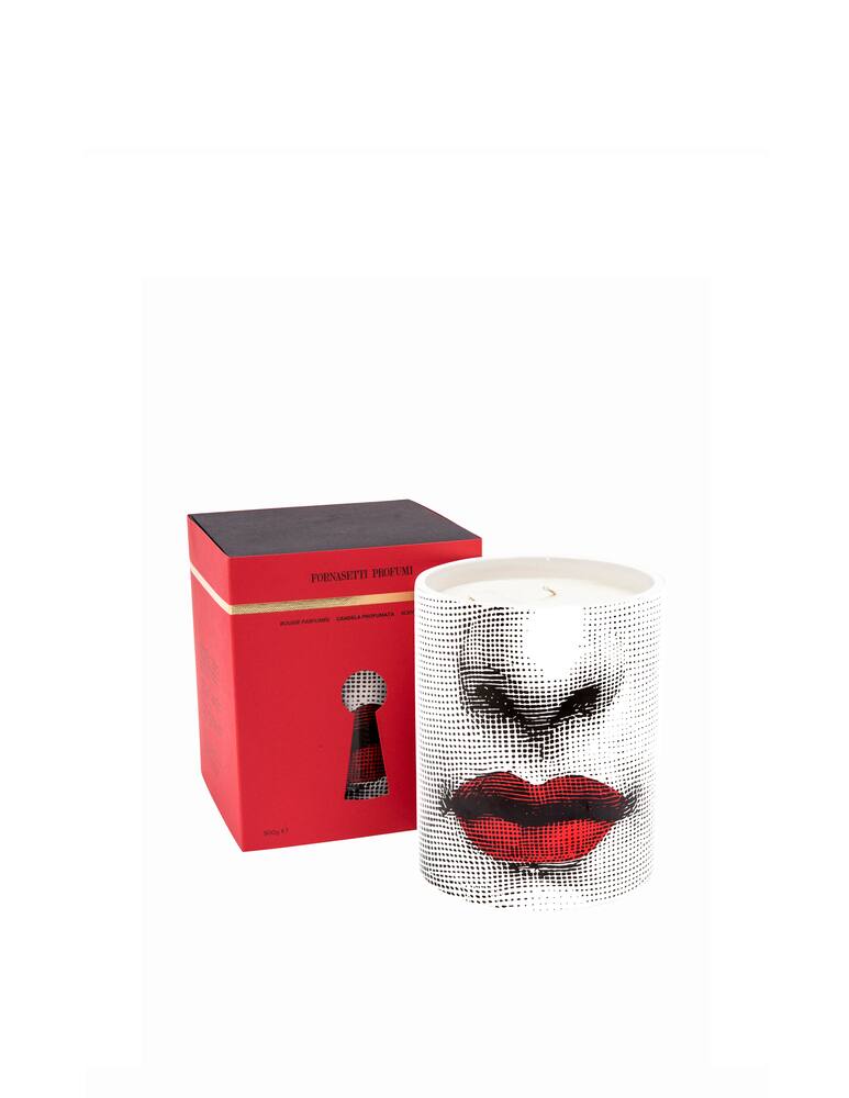 rinascente Fornasetti Silenzio candle 900g featuring Lina Cavalieri