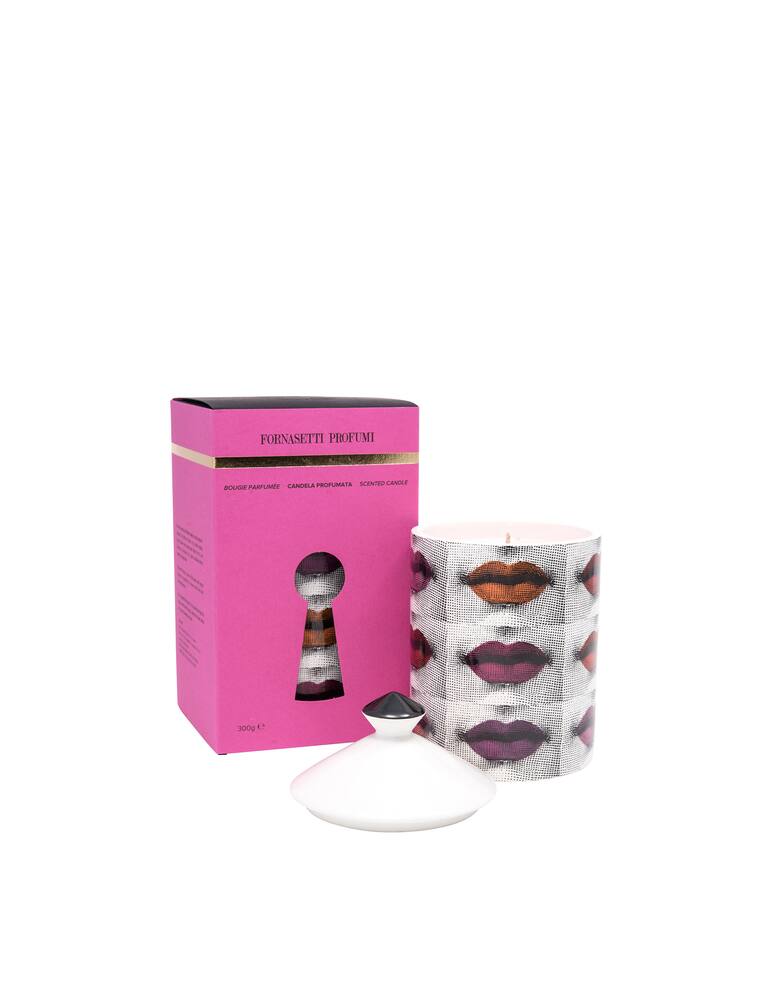 rinascente Fornasetti Rossetti candle 300g featuring Lina Cavalieri