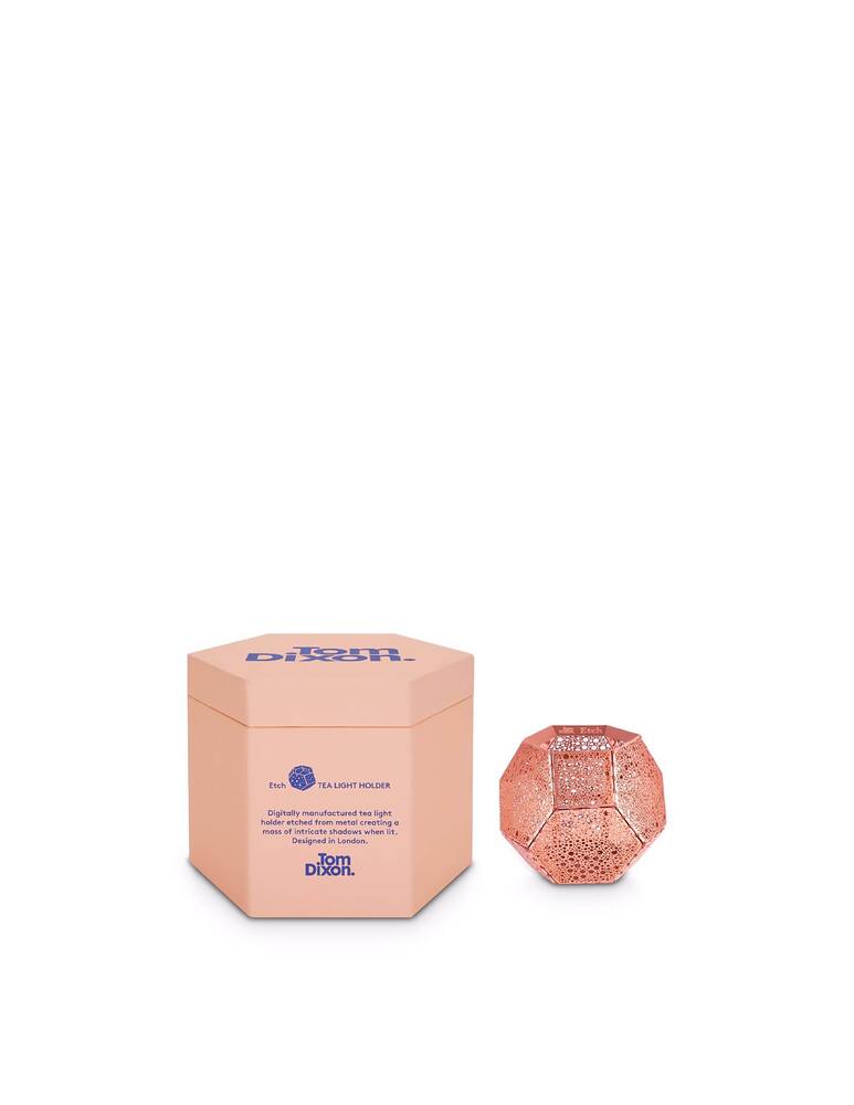 rinascente Tom Dixon Etch Tea Light Holder copper - Copper