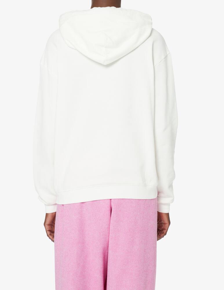 Mira Mikati Felpa con cappuccio in cotone - Bianco - immagine 3 Mira Mikati Felpa con cappuccio in cotone - Bianco - immagine 3