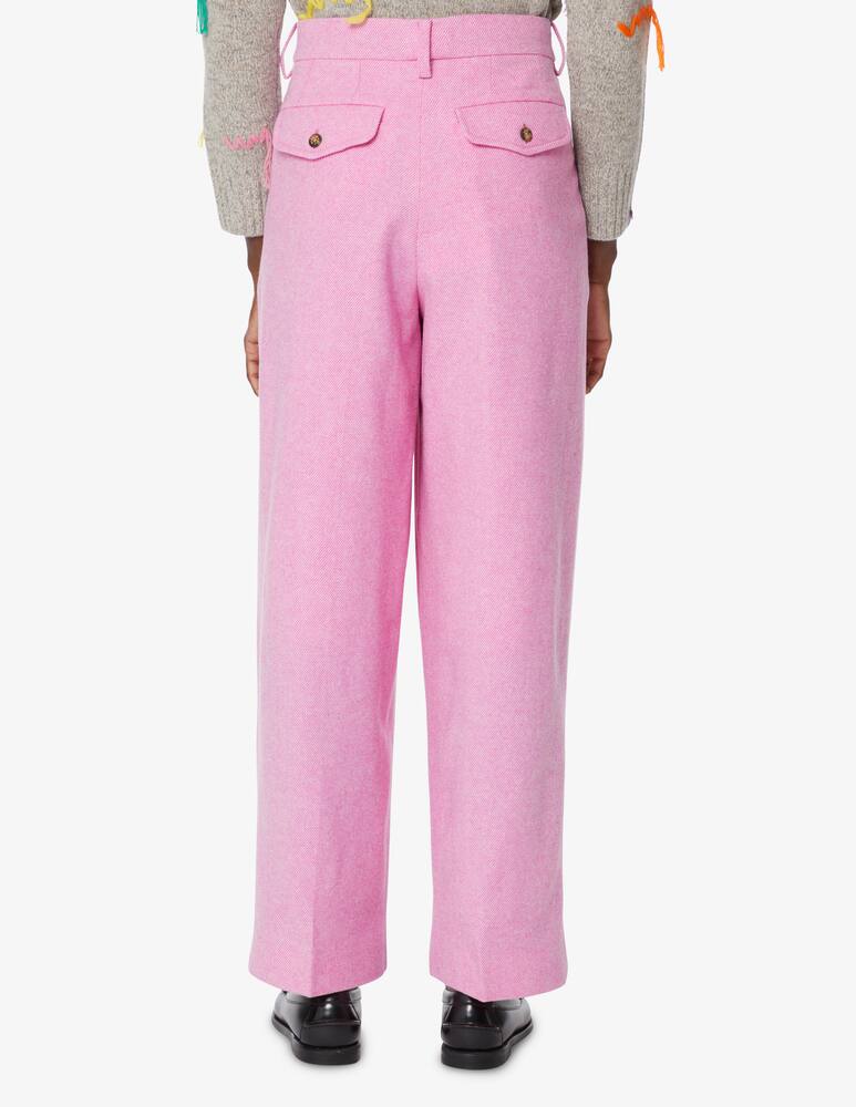 rinascente Mira Mikati Wool blend trousers - Pink
