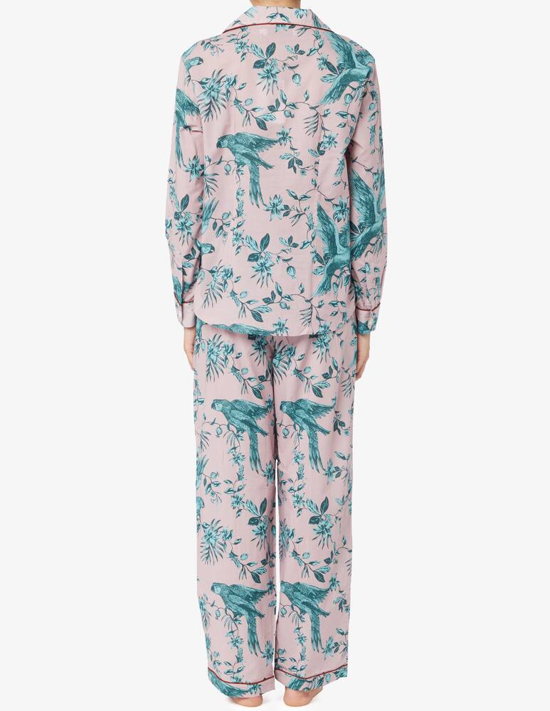 rinascente Desmond & Dempsey Long set parrot bromley pyjama