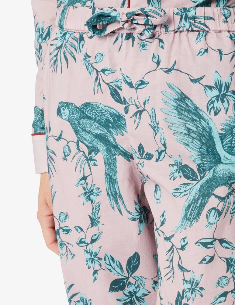 rinascente Desmond & Dempsey Long set parrot bromley pyjama