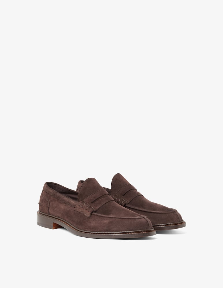 rinascente Trickers 7956 adam loafer suede f cuoio 