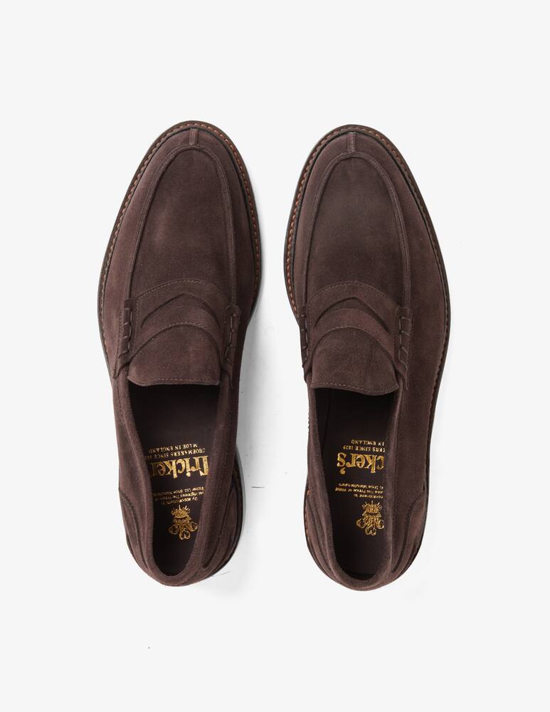Trickers 7956 adam loafer suede f cuoio - picture 3 Trickers 7956 adam loafer suede f cuoio - picture 3