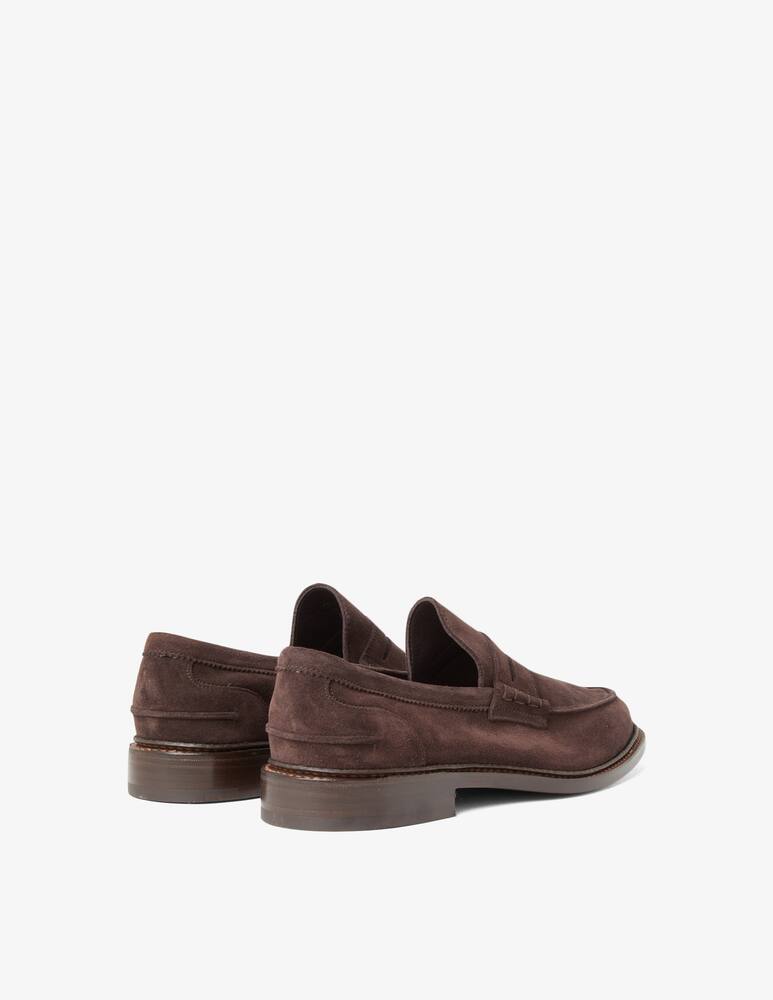 Trickers 7956 adam loafer suede f cuoio - picture 4 Trickers 7956 adam loafer suede f cuoio - picture 4
