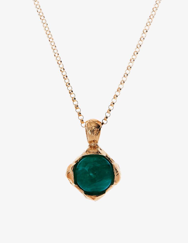 rinascente Alighieri Eye of the storm emerald necklace