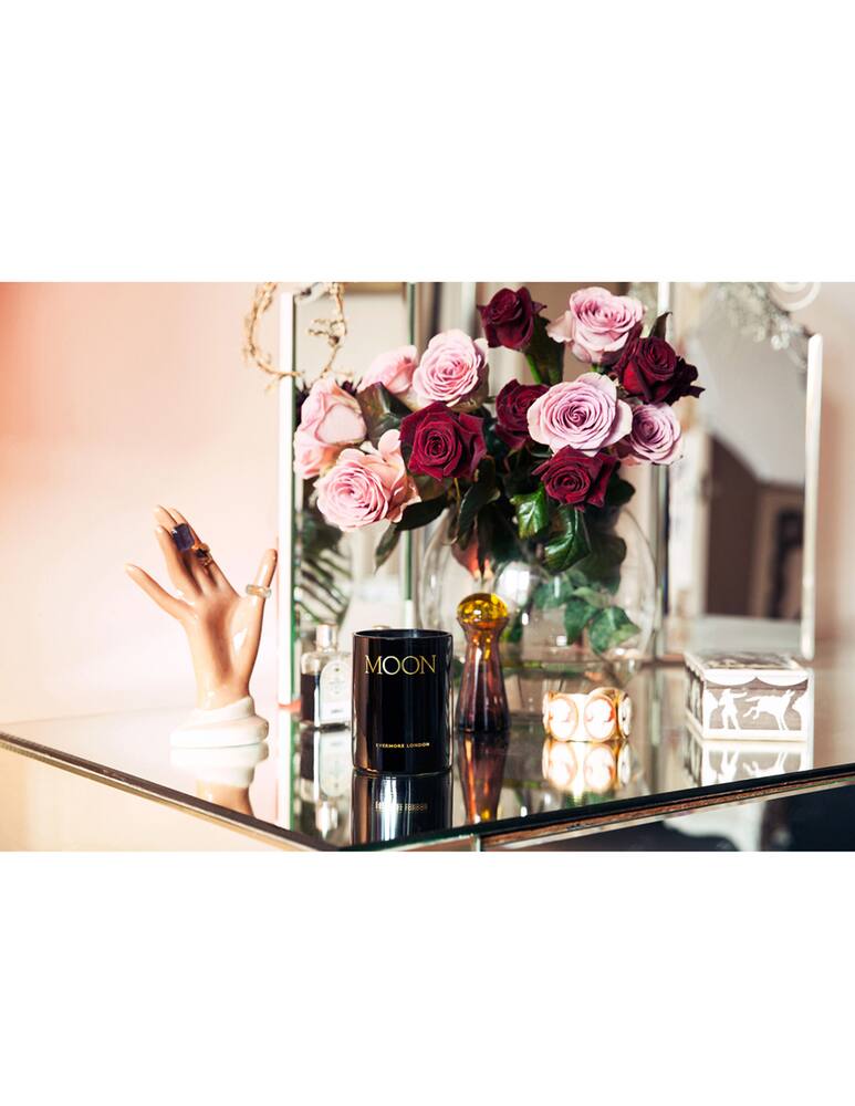 rinascente Evermore London Moon Smoke & Night Rose Rapeseed & Soy Candle 300g