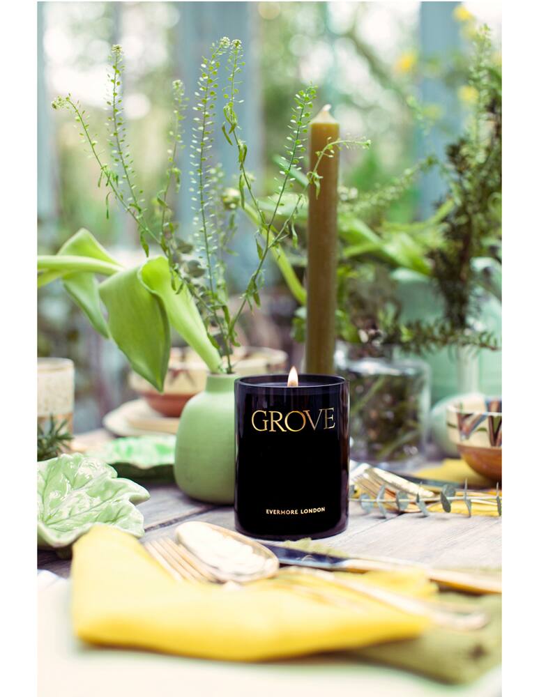 rinascente Evermore London Grove Earth & Aged Pine Rapeseed & Candela 300g