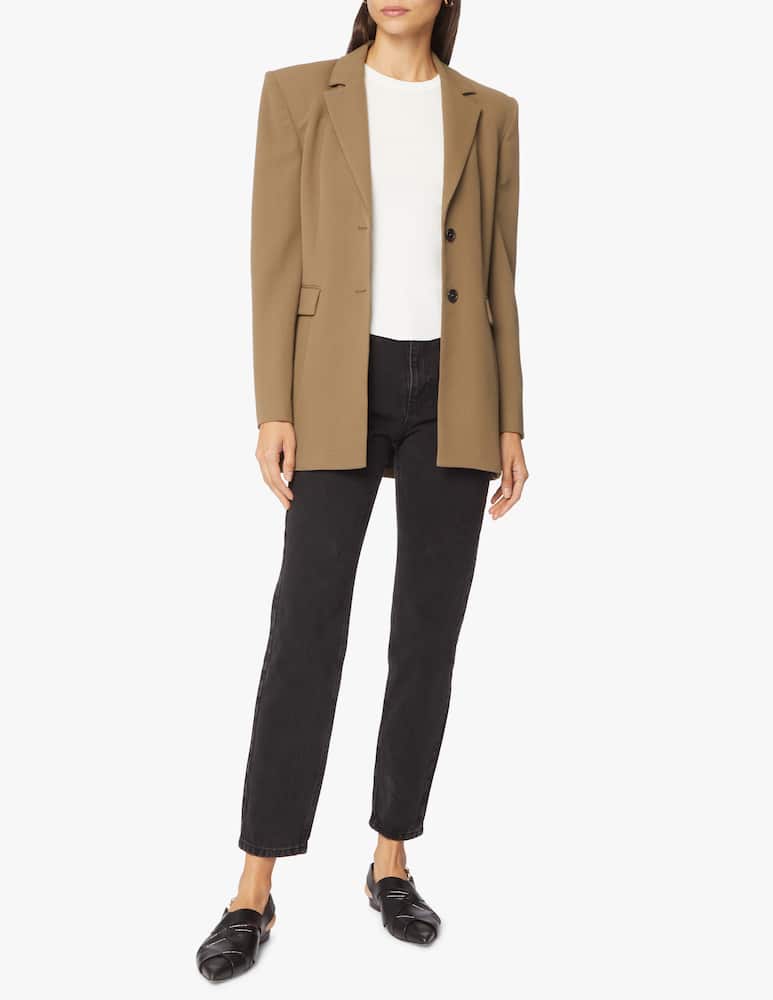 rinascente The Ragged Priest High rise mom-fit jeans Cougar