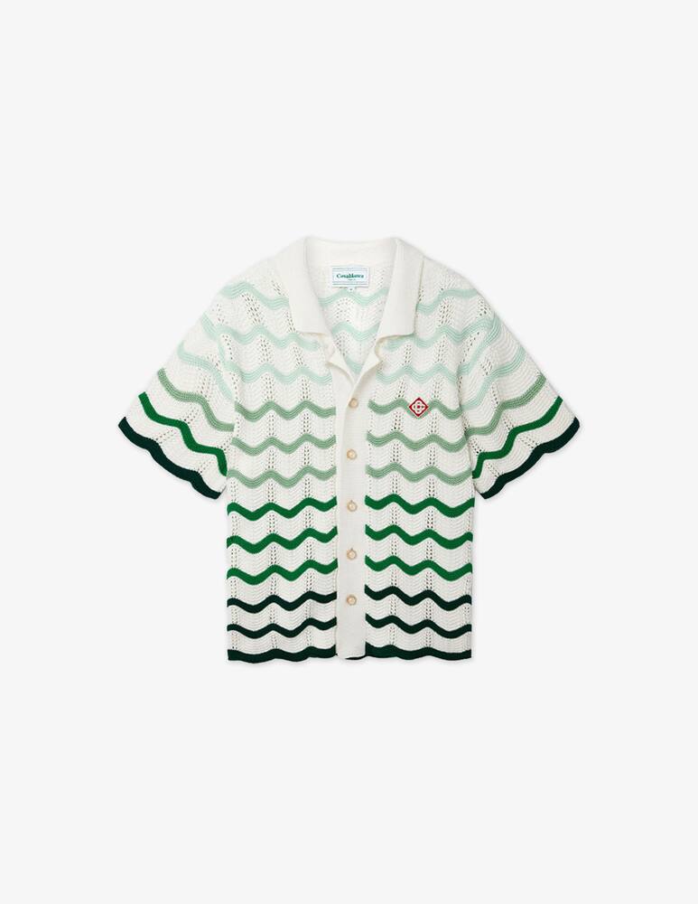 Casablanca Short sleeve shirt gradient wave - picture 5 Casablanca Short sleeve shirt gradient wave - picture 5