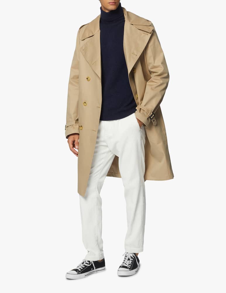 rinascente MACKINTOSH Double breast st andrews raincoat