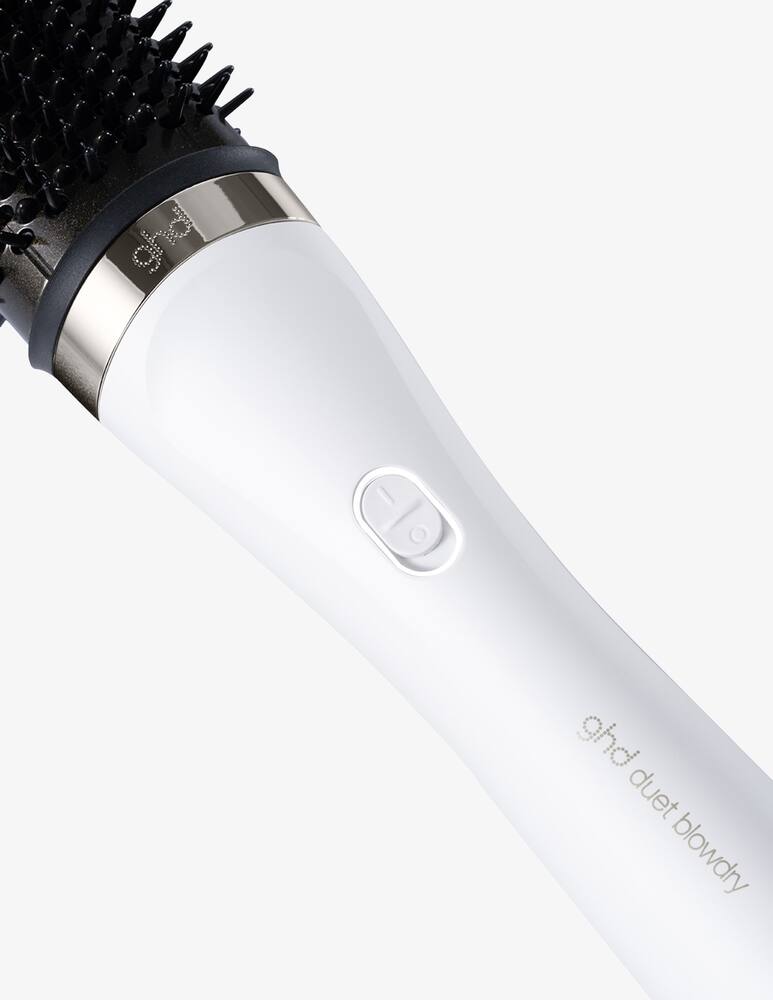 rinascente ghd Duet Blowdry Hair Dryer Brush - White