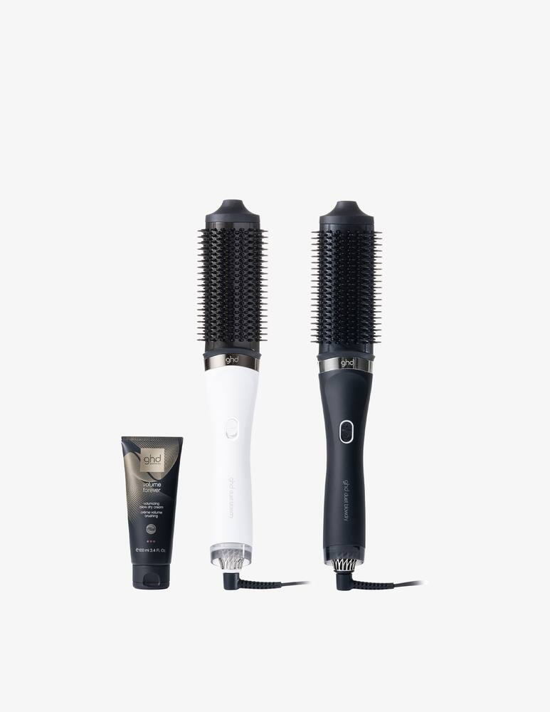 rinascente ghd Duet Blowdry Hair Dryer Brush - White