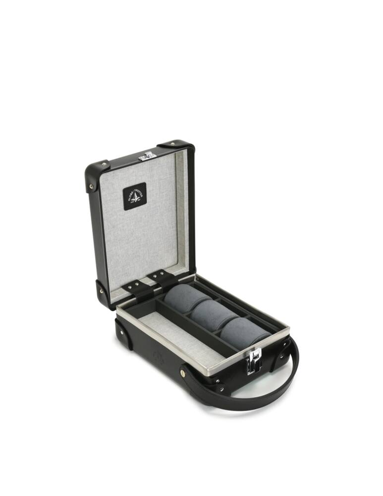 rinascente Globe Trotter Centenary · Custodia per Orologi 3-Slot - Nero