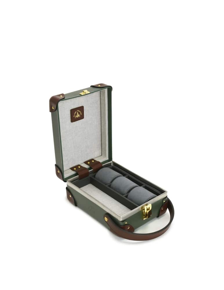 Globe Trotter Centenary · Custodia per Orologi 3-Slot - immagine 2 Globe Trotter Centenary · Custodia per Orologi 3-Slot - immagine 2