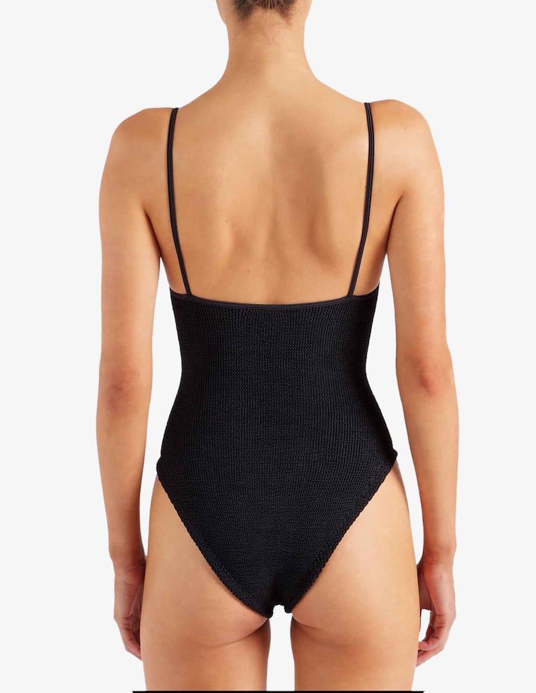 rinascente Hunza G Pamela textured swimsuit
