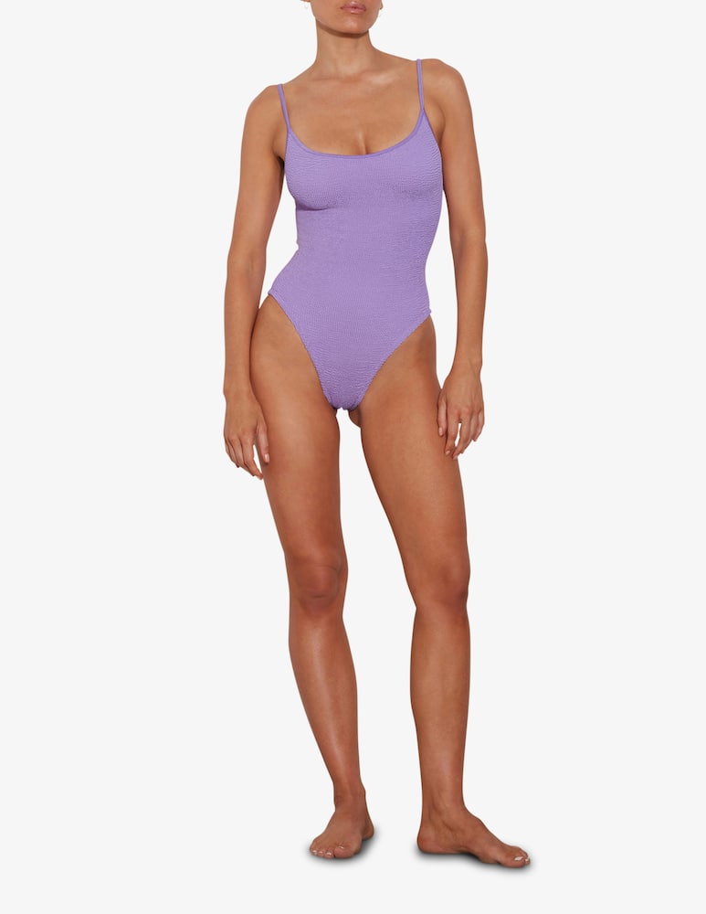 rinascente Hunza G Pamela textured swimsuit
